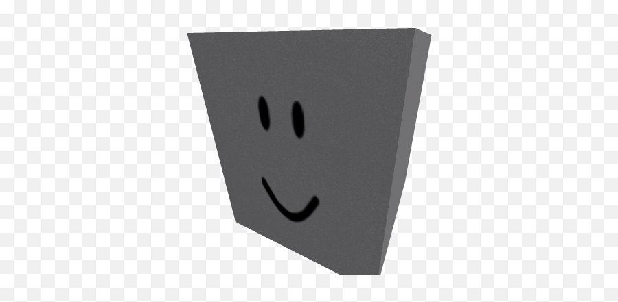 Fat Square Noob Head - Roblox Smiley Emoji,Square Emoticon