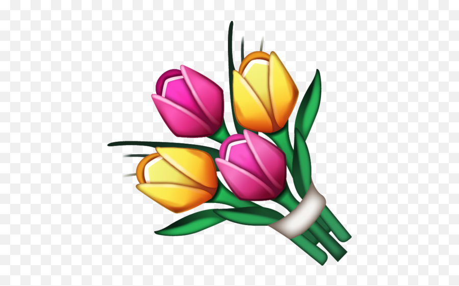 Bouquet Emoji - Ramo De Flores Emoji,Flower Emoticon