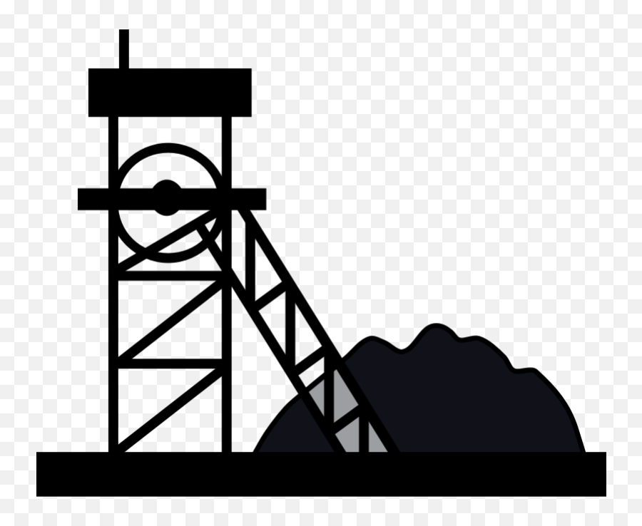 Download Free Png Coal Mine Symbol - Coal Clip Art Emoji,Coal Emoji
