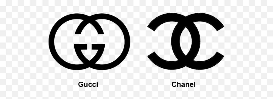 gucci and chanel logo