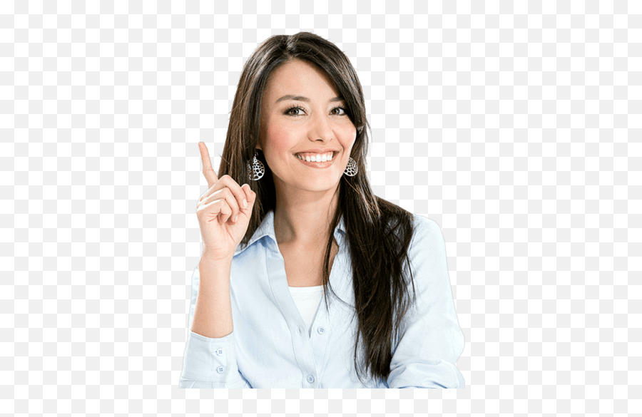 Smile Woman Pointing Up Png Png Image - Women Finger Pointing Png Emoji,Emoji Pointing Up