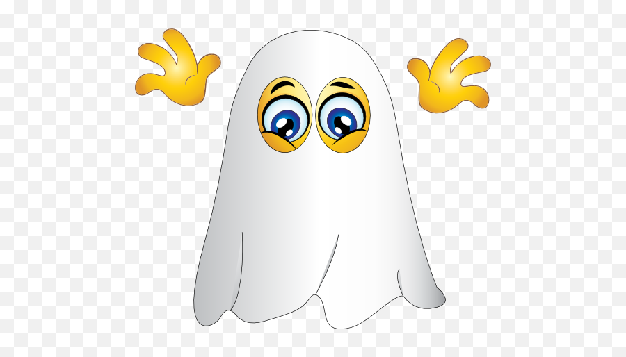 Ghost Smiley Emoticon Clipart - Smiley Ghost Clipart Emoji,Ghost Emoticons