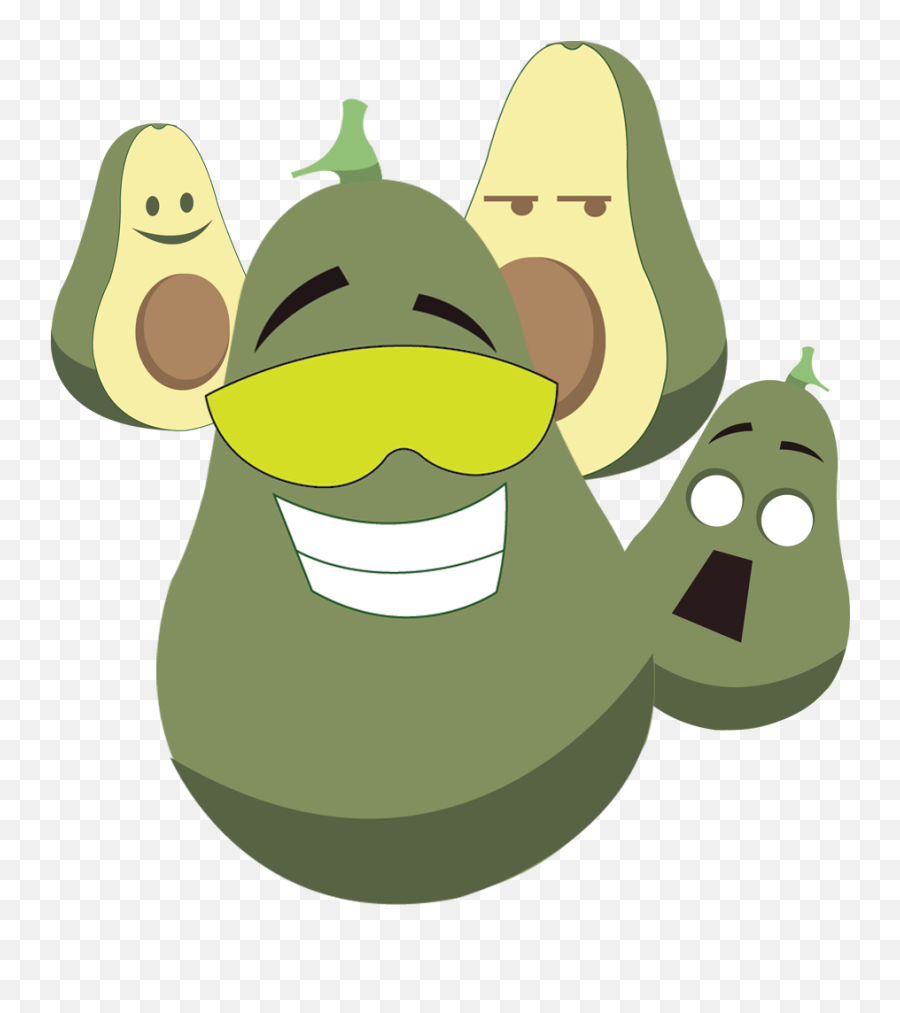 Well Have All Of Your Avocado Emoji - Cartoon,Avocado Emoji