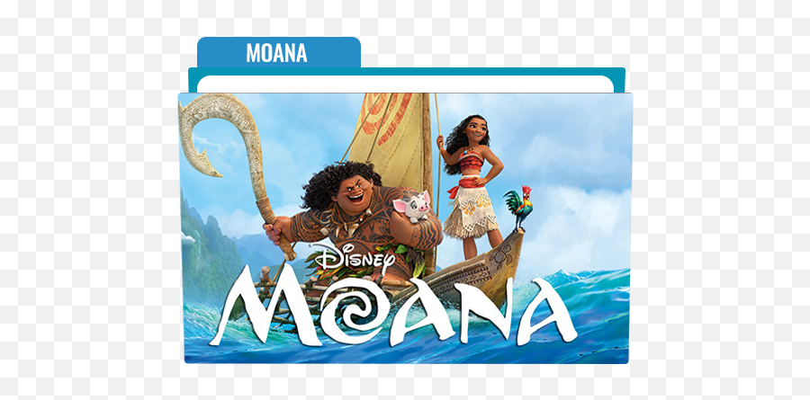 Moana Folder Icon Free Download - Moana Music Emoji,Moana Emoji