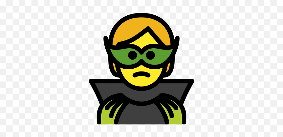 Supervillain Emoji - Supervillain,Criminal Emoji