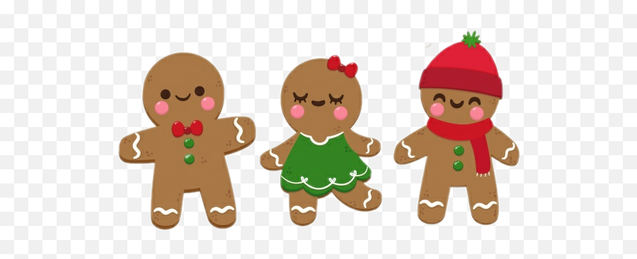 Scgingerbreadcookies Sticker Emoji,Gingerbread Man Emoji