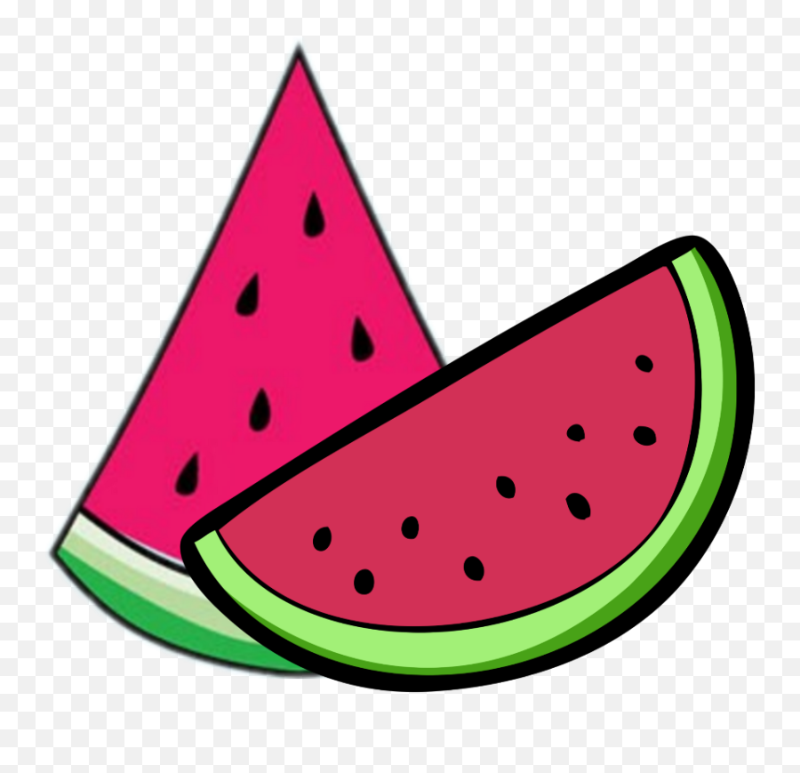 Mq Watermelon Melon Slice Summer Clipart - Transparent Background Watermelon Slice Clipart Emoji,Watermelon Emoji