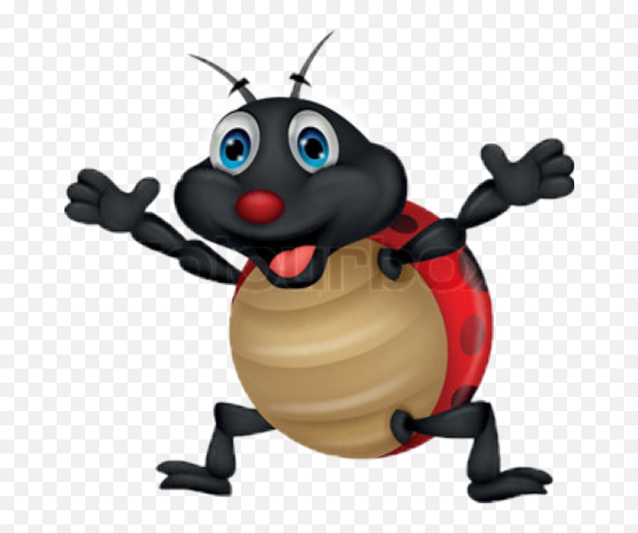 Beetle - Ladybug With Christmas Hat Emoji,Beetle Emoji