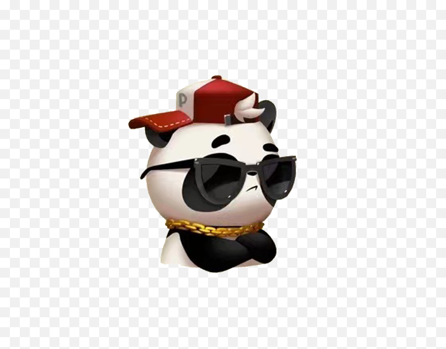 Cool Panda Emoji Png Image,Panda