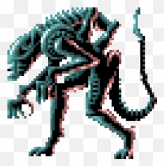 Top The Lonely Stickers For Android Ios - Xenomorph 8 Bit Gif Emoji,Xenomorph Emoji