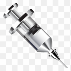 Syringe Hypodermic Needle Clip Art - Metal Syringe Png Emoji,Syringe Emoji