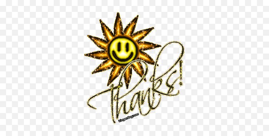 Thank You Smiley Animated - Animated Thank You Sun Emoji,Thanking Emoji