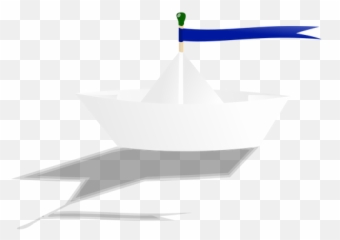Paper Boat Vector Drawing - Gif Transparent Emoji