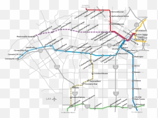 Metro Line Expected To - Los Angeles Metro Blue Transparent Map Emoji,Lax Emoji