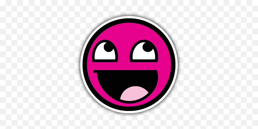 Pink Smiley - Smiley Emoji,Hot Emoticon