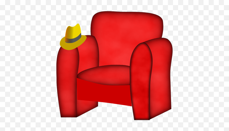 Red Chair And Hat Emoji,Emoji Party Hats