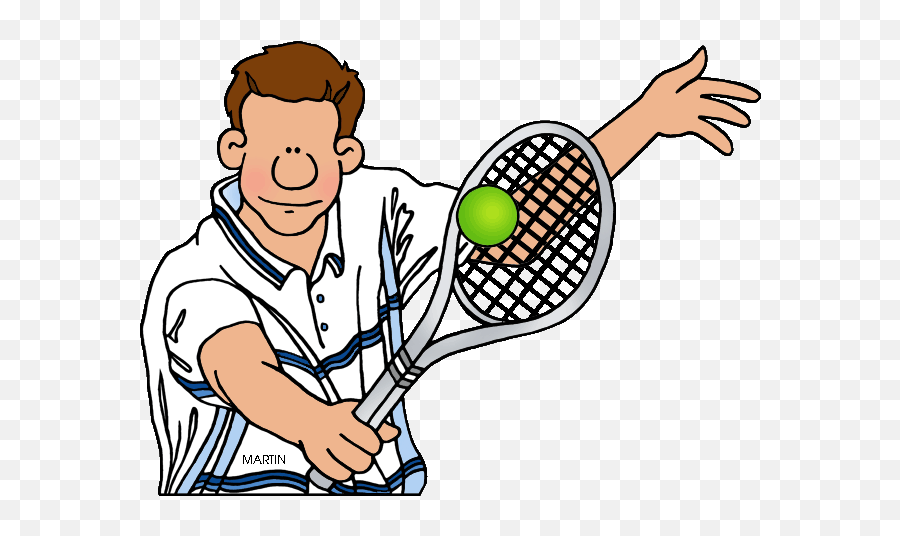 Clipart Sports Tennis Clipart Sports - Tennis Clipart Phillip Martin Emoji,Emoji Tennis Ball And Arm