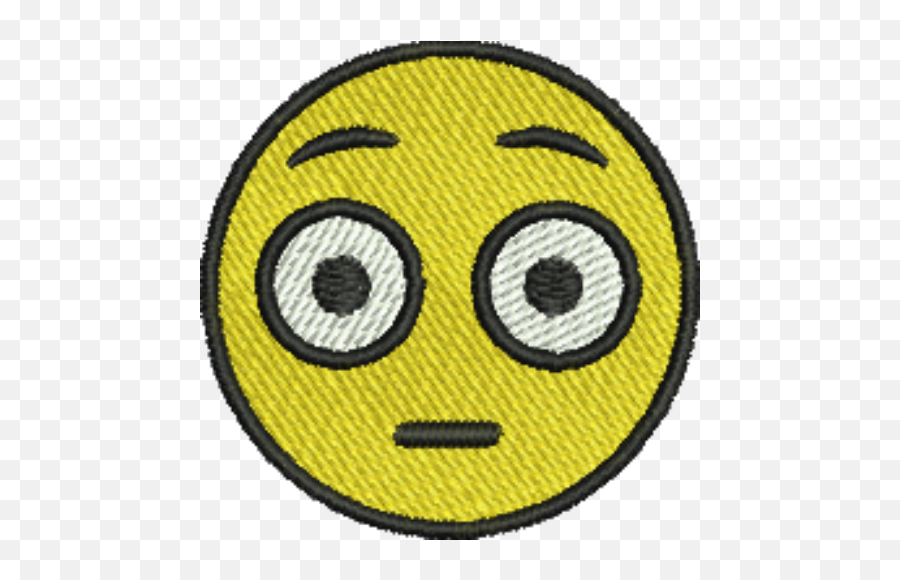 Emoji Flushed Iron - Emoji Baseball Eyes,Flushed Emoji