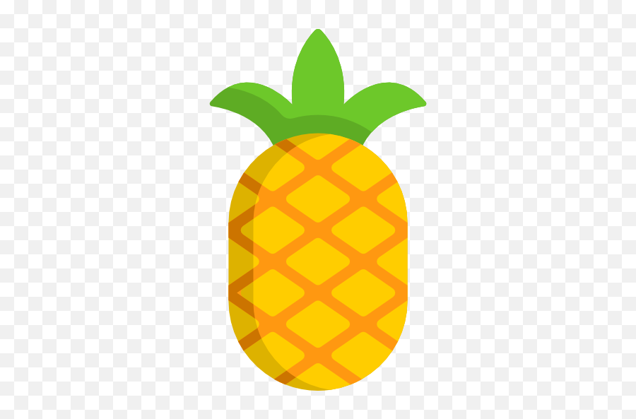 Pineapple Icon Pack At Getdrawings - Abacaxi Icon Png Emoji,Pineapple Emoji