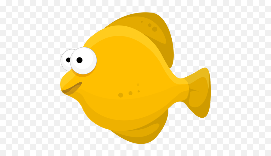 Cartoon Yellow Fish - Fish Clipart Transparent Png Emoji,Jesus Fish Emoji