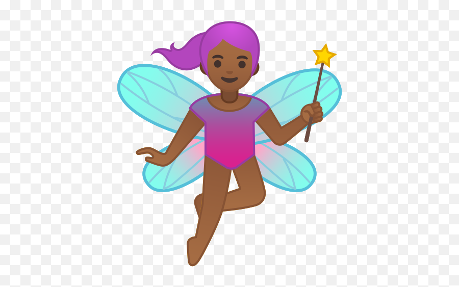 Medium - Emoji Fée,Fairy Emoji