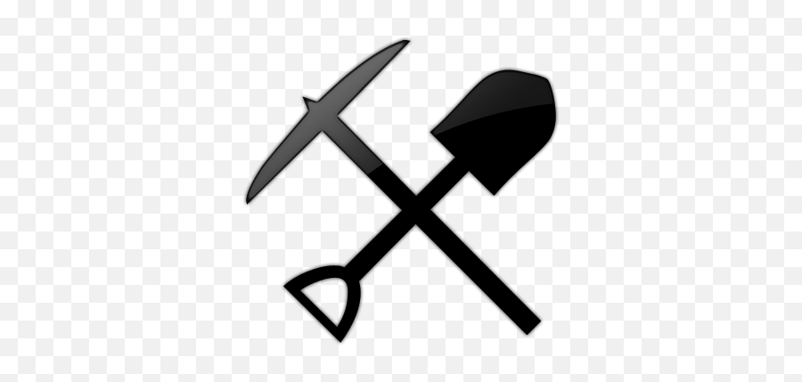 Pick And Shovel Clipart 2 - Mining Pick And Shovel Emoji,Shovel Emoji
