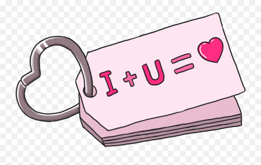 Colorful Memo Message Loveyou Love Heart Cute Handpaint - Clip Art Emoji,Memo Emoji