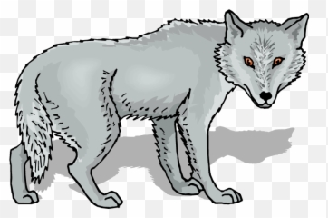 Grey Wolf Clipart - Der Wolf Clipart Emoji,Werewolf Emoji