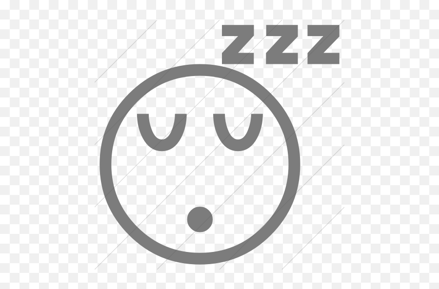 Iconsetc Simple Dark Gray Classic - Sleepy Faces Black And White Emoji,Black Emoticons
