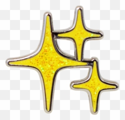 Sparkle Emoji Pin - Estrelinha Emoji Do Whatsapp,Sparkle Emoji