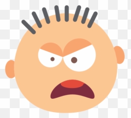 Yelling Emoticons Feelings Baby People - Icon Emoji