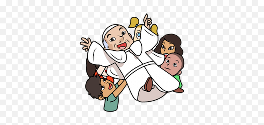 Feel The Holy With These Pope Emojis - Pope Francis Emoji,Friendship Emoji
