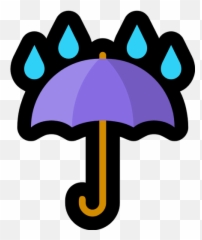 Emoji Image Resource Download - Purple Umbrella