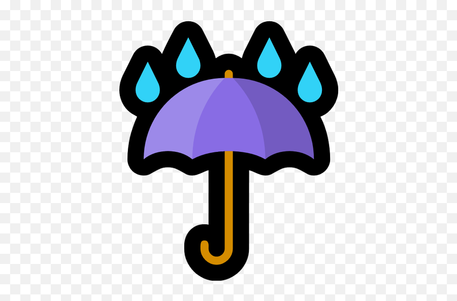 Emoji Image Resource Download - Purple Umbrella Emoji,Rain Emoji