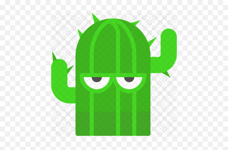 Cactus Emoji Icon - Cartoon,Cactus Emoji