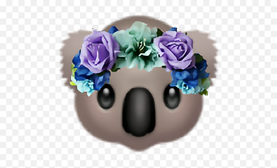 Koala Flower Flowercrown - Sticker By Flower Crown Koala Emoji,Emoji Koala