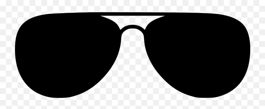 Sunglass Svg Dark Transparent Png - Aviators Clipart Emoji,Dark Sunglasses Emoji
