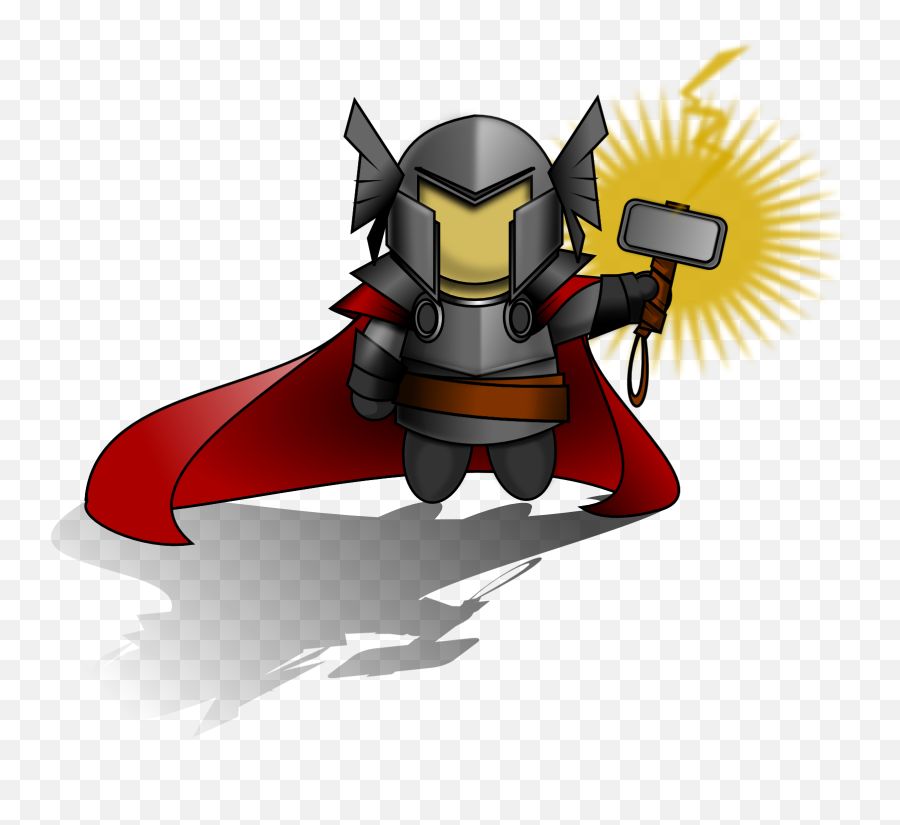 Thoru0026hammer Clipart - Clip Art Library Thor Karikatur Emoji,Thor Hammer Emoji