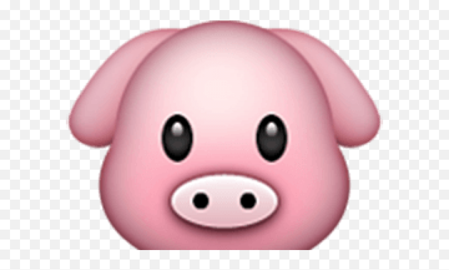 Pig Face Cartoon - Iphone Pig Emoji Full Size Png Download Pig Emoji Png,Iphone Emoji Faces Png