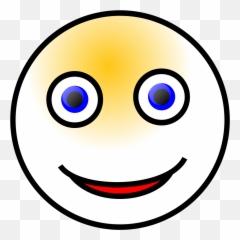 Smiley Face SVG Vector Clip art - Clipart Emoji