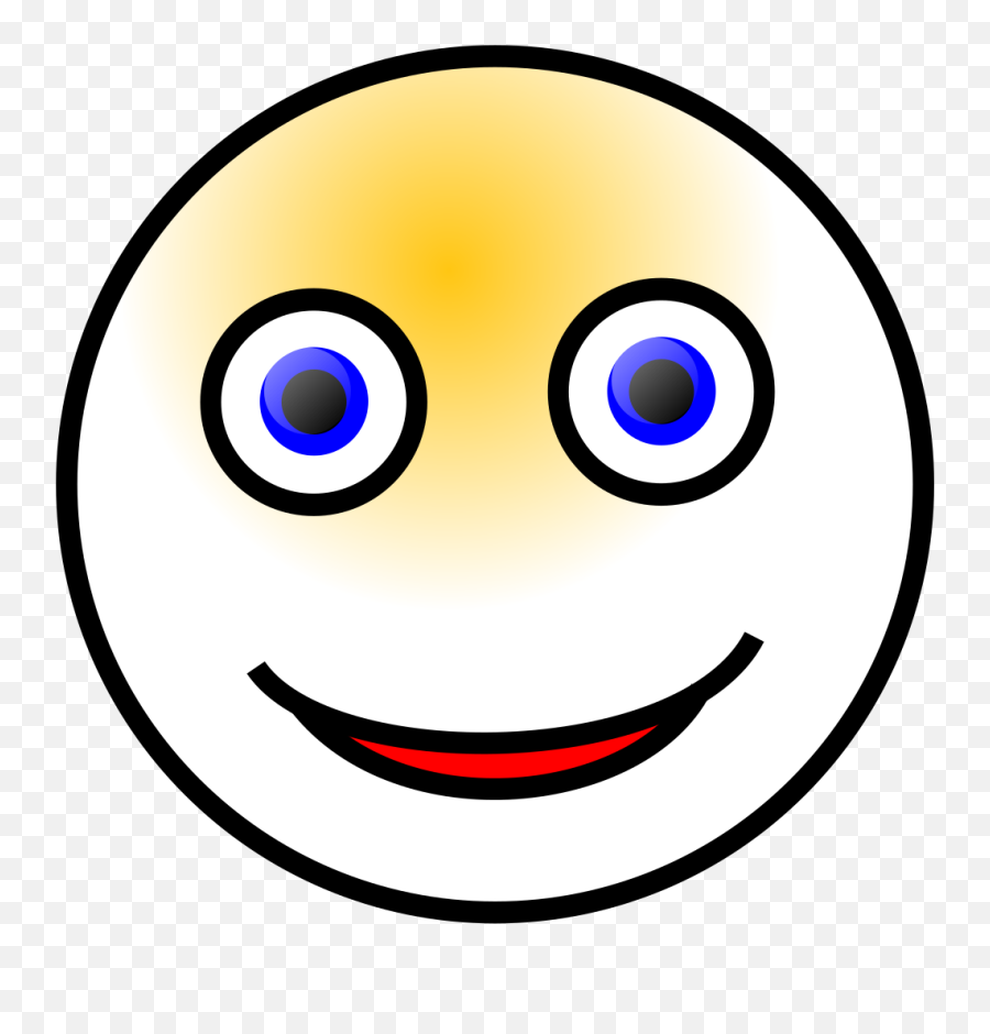 Smiley Face Svg Vector Smiley Face Clip Art - Svg Clipart Smiley Emoji,Happy Face Emoticons