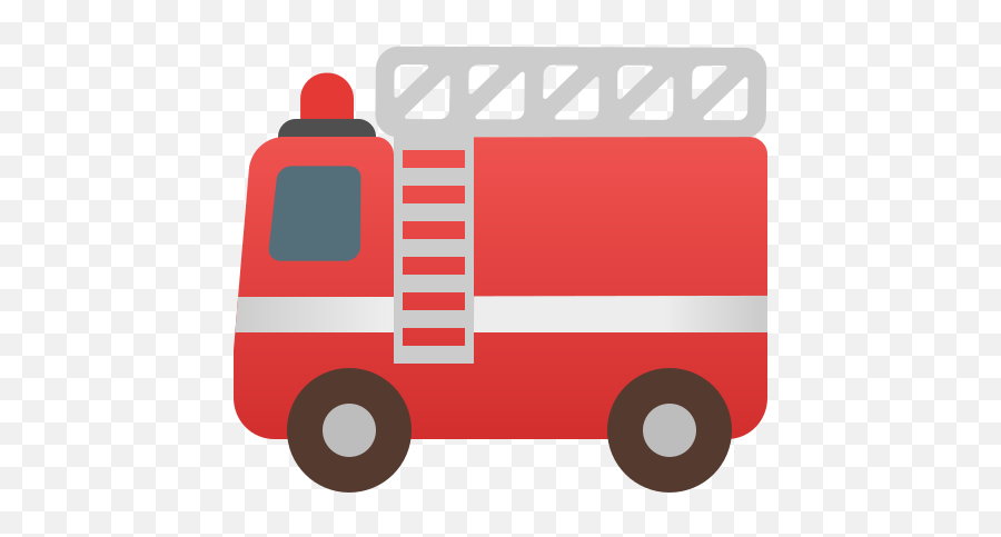Fire Engine Emoji - Red Fire Truck Clipart,Fire Emoji Png