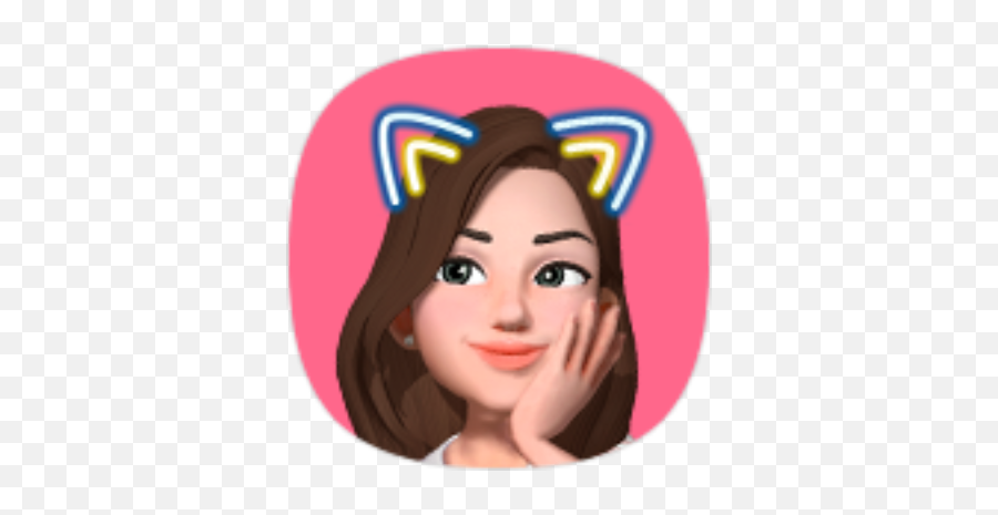 Samsung My Emoji Stickers 2 - For Women,Mirror Emoji