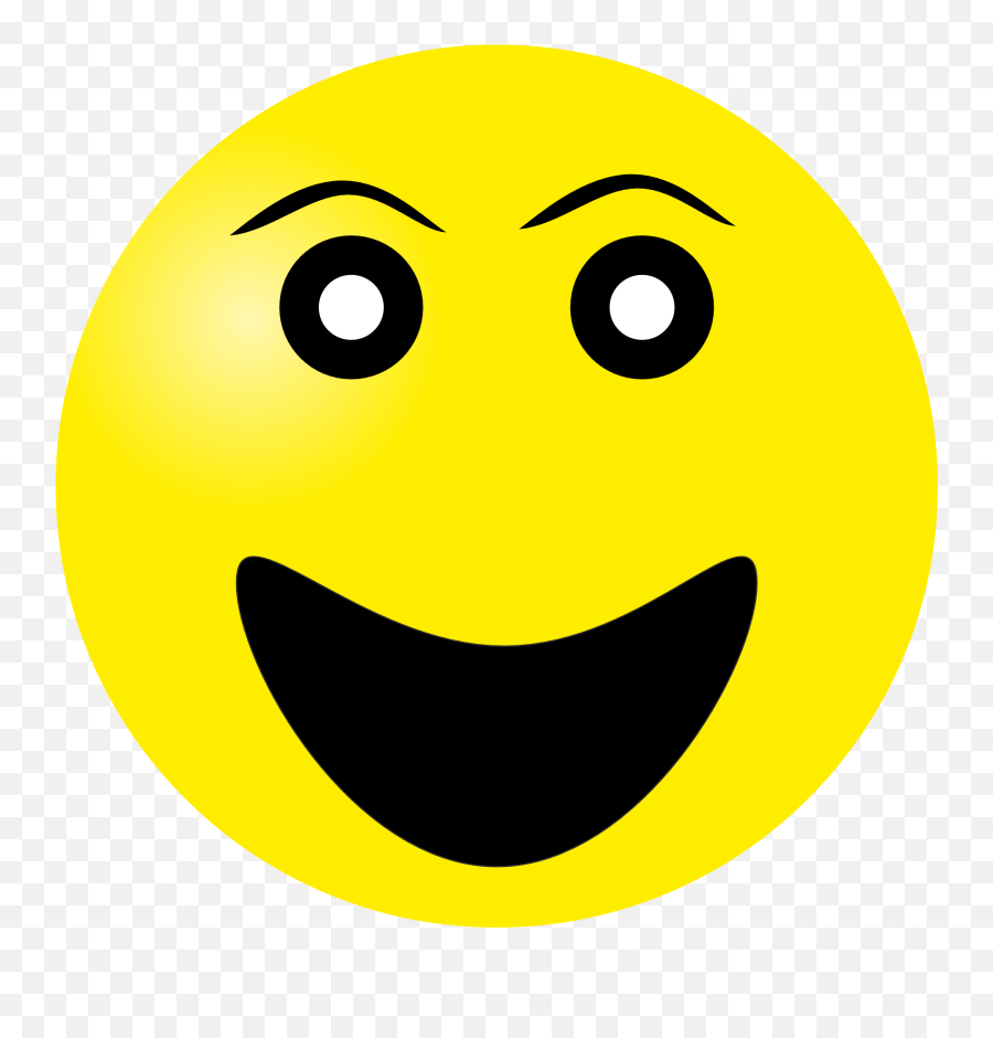 Image Of The Smiling Emoticon Free Image - Png Gülen Yüz Emoji,Smiling Emoticon