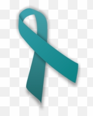 Teal Ribbon - Teal Awareness Ribbon Emoji,Like Emoji