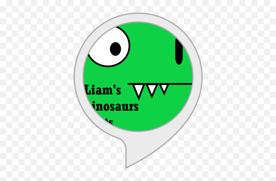 Liams Dinosaurs Facts - Smiley Emoji,Dinosaur Emoticon