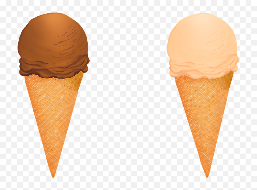Ice Cream Dessert Sweet - Ice Cream Cone Emoji,Emoji Chocolate Ice Cream