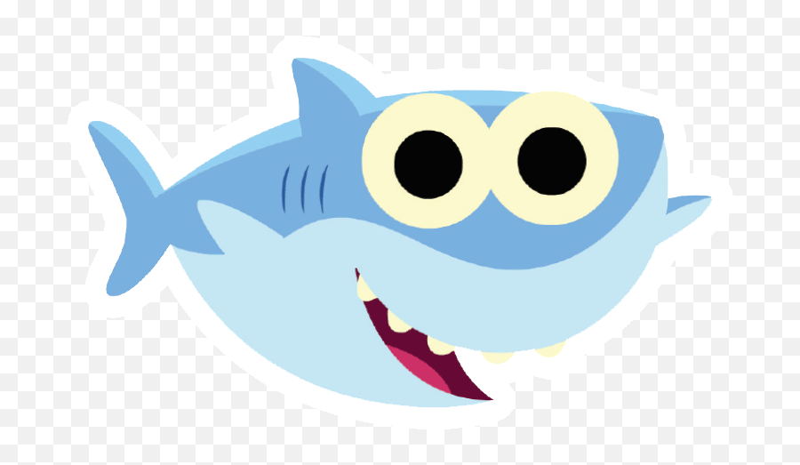 Free Printable Baby Shark Pinkfong - Cute Baby Shark Clipart Emoji,How To Make A Shark Emoji