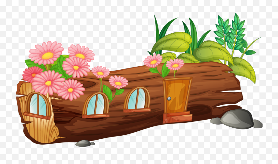 Png Transparent House Garden Png Files - Fairy House Clipart Emoji,Garden Gnome Emoji