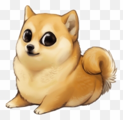 Doge Chibi Shibi Transparent Png - Chibi Doge Emoji,Doge Emoji